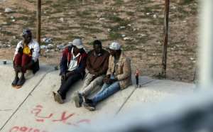 Migrants filled important gaps in employment in Libya under Moamer Kadhafi and a recent tentative stabilisation of the country makes some hopeful that jobs could again be more plentiful. By Mahmud TURKIA (AFP)