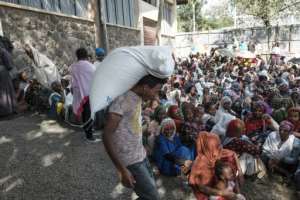 Millions of people need food assistance, the government's Tigray Emergency Coordination Centre says. By EDUARDO SOTERAS (AFP)