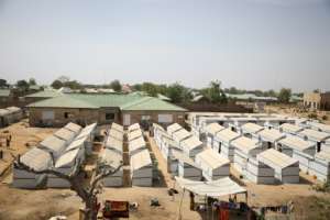 More than 3,000 displaced people have taken refuge in a camp at Anka. By Kola Sulaimon (AFP)