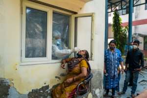 More than 8 million people are known to have been infected with the disease in India, the second largest total for any country, behind the United States. By Jewel SAMAD (AFP)
