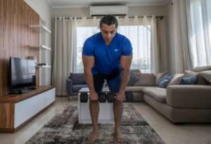 More than his competitive aspirations, Asab is worried about his livelihood. By Khaled DESOUKI (AFP)