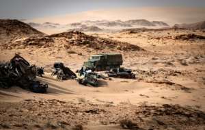 Morocco launched a military operation on November 13 in the buffer zone of Guerguerat, in the extreme south of Western Sahara, to drive out a group of Saharawi militants who were blocking a transit route to neighbouring Mauritania. By Fadel SENNA (AFP/File)