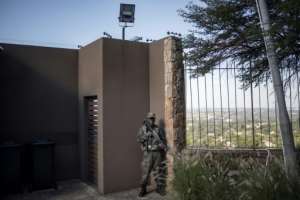 Most nights are relatively uneventful for the private security teams. By Michele Spatari (AFP)