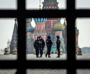 Moscow said it would tighten its lockdown restrictions, rolling out digital travel permits for some. By Yuri KADOBNOV (AFP)