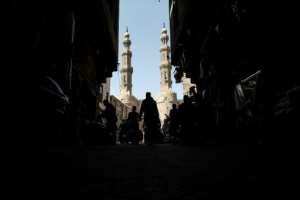 Mosque prayers have been suspended for Ramadan and Iftar feasts cancelled in many countries. By Mohamed el-Shahed (AFP)