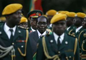 Mugabe's popularity faded as he cracked down on opponents. By ALEXANDER JOE (AFP/File)