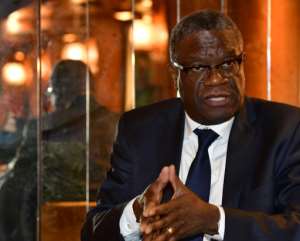 Mukwege says he is not tempted by politics at the moment and his focus will stay on his work.  By Tobias SCHWARZ (AFP)