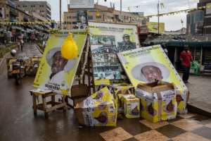 Museveni has warned that using violence to protest the result would amount to