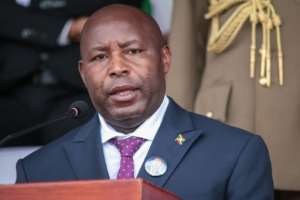 Ndayishimiye was sworn into office in June after the sudden death of his predecessor, Pierre Nkurunziza. By TCHANDROU NITANGA (AFP)