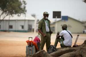 Nigeria has issued a travel ban on citizens from 13 countries worst-hit by coronavirus. By Kola Sulaimon (AFP)