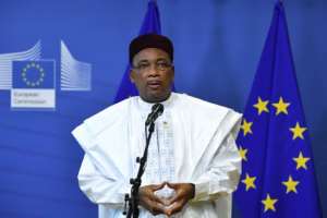 Niger's President Mahamadou Issoufou said the deteriorating situation in the Sahel had been triggered by the Libya crisis
