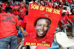 Not everyone is locked in Malema's rhetoric. By Phill Magakoe (AFP / File)