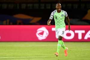 Odion Ighalo scored the only goal in a 1-0 victory over Tunisia in the third place play-off. By Khaled DESOUKI (AFP/File)