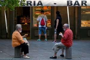 Officials in Madrid are considering a return of restrictions after a surge in cases there. By GABRIEL BOUYS (AFP)
