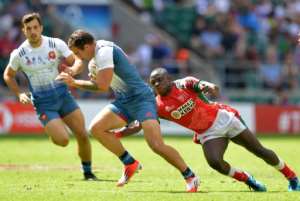One Kenyan rugby success story comes in the shorter form of the game where their seven-a-side team have competed with the world's best for almost two decades. By OLLY GREENWOOD (AFP/File)