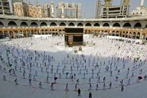 Only 10,000 residents of Saudi Arabia were allowed at the 2020 hajj; and the ban on foreign visitors has continued this year. By STR (AFP/File)