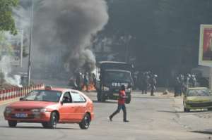 Opposition leaders have called for 'civil disobedience' to block the election. By Issouf SANOGO (AFP)