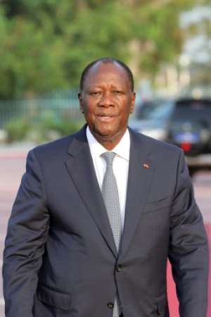 Ouattara is bidding for a third term in office despite accusations that this sidesteps limits on presidential tenure. By Ludovic MARIN (AFP/File)