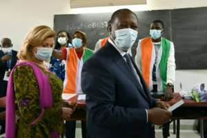 Ouattara planned to make way for a new generation, but the sudden death of his chosen successor prompted him to seek a third term. By Issouf SANOGO (AFP)