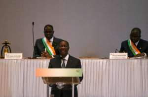 Ouattara's announcement to Congress, which followed a 30-minute state of the nation address, was met with thunderous applause from lawmakers. By Sia KAMBOU (AFP)