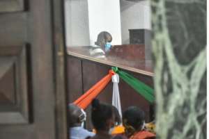 Oueremi expressed surprise at being alone in the dock, saying his group was fighting in self-defence. By SIA KAMBOU (AFP)