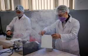Over 300 virus cases have been recorded among inmates in several of the country's prisons. By FADEL SENNA (AFP)