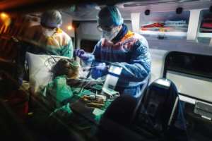 Oxygen supply is an integral part of well-funded health systems. By Lucas BARIOULET (AFP/File)