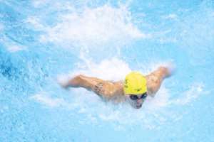 Paralympians are competing in the last day of swimming in Tokyo. By CHARLY TRIBALLEAU (AFP)