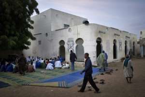 People come to see the sharif at his centre from all over the region. By MICHELE CATTANI (AFP/File)