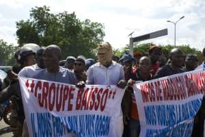 Protest: Mali's mounting security problems are spurring public anger. By MICHELE CATTANI (AFP)