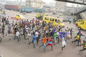 Protests were called earlier this month over the choice of a new election chief. By Arsene Mpiana (AFP/File)