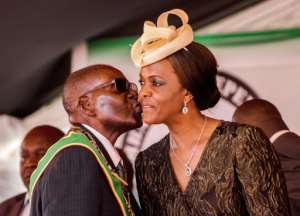 Protests erupted in 2017 after Mugabe was believed by many to be trying to position his wife Grace to succeed him. By Jekesai NJIKIZANA (AFP/File)
