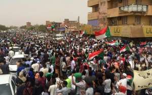 Protests first broke out against Sudanese dictator Omar al-Bashir's three decade rule in December after the government tripled the price of bread. By - (AFP)
