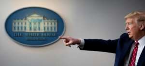 President Donald Trump has said he does not think a nationwide lockdown is needed in the United States. By JIM WATSON (AFP)