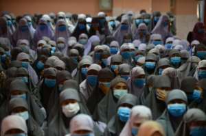 President Donald Trump said the United States is fast-tracking antimalarial drugs for use as a virus treatment. By Madaree TOHLALA (AFP)