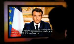 President Emmanuel Macron ordered the French to stay at home for 15 days. By Ludovic Marin (AFP)