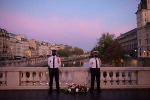 President Macron said the brutal police crackdown of October 17, 1961 was 'inexcusable', though activists had called for stronger recognition of responsibility. By JULIEN DE ROSA (AFP)