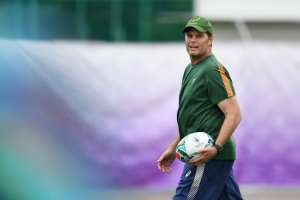 Rassie Erasmus has 'transformed' the Boks since taking charge in February. By CHARLY TRIBALLEAU (AFP)