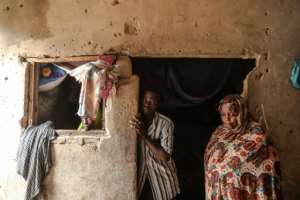 About a quarter of a million displaced people are struggling to survive in Maiduguri, capital of Borno State, and its environs. By FATI ABUBAKAR (AFP)