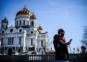 Russia has said it will close its borders to prevent the spread of the coronavirus. By Alexander NEMENOV (AFP)