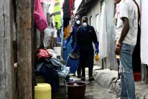 Sanergy, an enterprise trying to improve sanitation in the Nairobi slum of Mukuru, says the waste is collected and taken to be recycled into fertilisers. By SIMON MAINA (AFP)