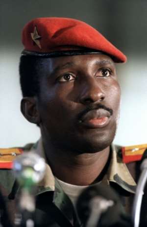 Sankara, a devoted pan-Africanist, remains a revered figure in leftwing circles. By DOMINIQUE FAGET (AFP/File)