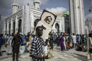 Senegal's Muslim brotherhoods have suspended religious festivities planned for this month. By JOHN WESSELS (AFP)