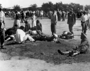 Sharpeville was a turning point in the anti-apartheid struggle.  By STR (AFP/File)
