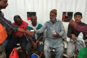 Some rescued migrants have encountered former fellow inmates at Libyan detention centres. By Shahzad ABDUL (AFP)