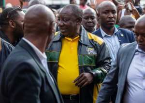 South African President Cyril Ramaphosa has vowed to tackle corruption. By WIKUS DE WET (AFP/File)