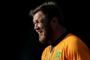 South Africa's number 8 Duane Vermeulen has won 50 caps for his country. By Adrian DENNIS (AFP)