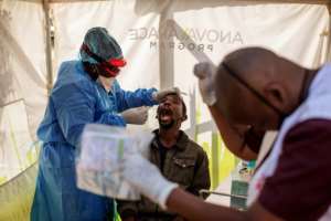 South Africa's coronavirus screening and testing is modelled on years of experience with tuberculosis and HIV. By Michele Spatari (AFP)