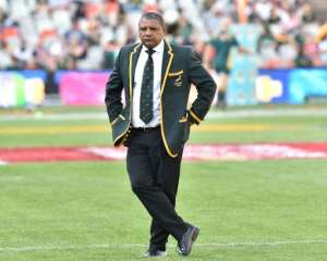 South Africa's head coach Alister Coetzee (pictured) has been in charge since Heyneke Meyer stood down after the 2015 Rugby World Cup