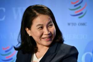 South Korean Trade Minister Yoo Myung-hee plans to make the WTO more relevant, resilient, and responsive. By Fabrice COFFRINI (AFP)